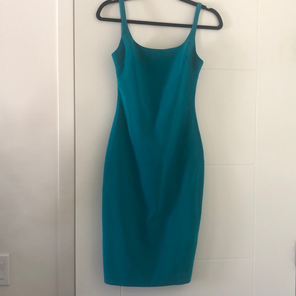 Sexy teal Likely dress